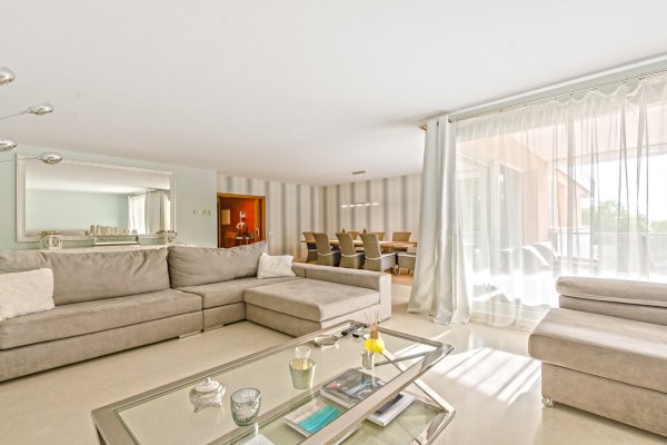 Luxurious living room in Apartment in Sol de Mallorca for sale